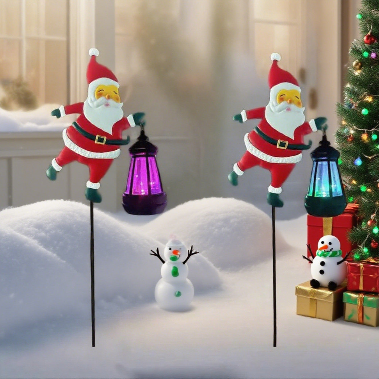 🎅Christmas Sale🎄50K+ SOLD! 🎁✨Christmas Solar Kettle Light & Lantern Garden Decor Collection💕