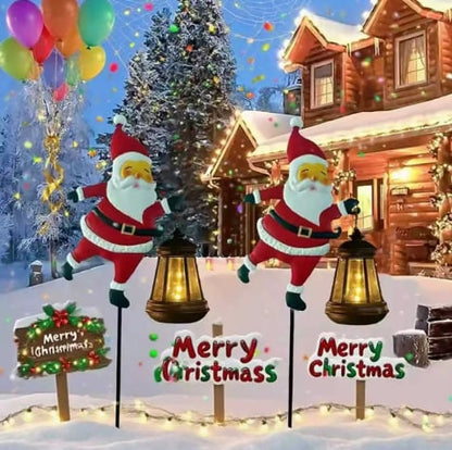 🎅Christmas Sale🎄50K+ SOLD! 🎁✨Christmas Solar Kettle Light & Lantern Garden Decor Collection💕
