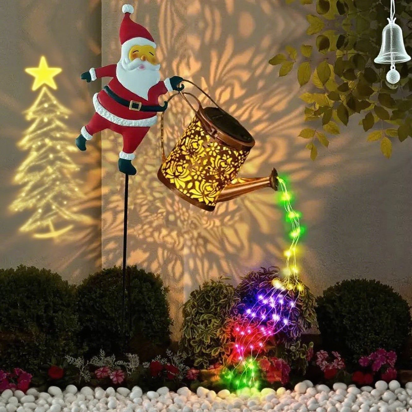 🎅Christmas Sale🎄50K+ SOLD! 🎁✨Christmas Solar Kettle Light & Lantern Garden Decor Collection💕